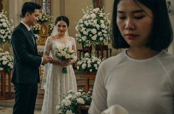 Nhưng trong đúng ngày cưới của tôi lại xuất hiện người phụ nữ cầm chiếc khăn t/ang đưa cho tôi kh:;óc lóc