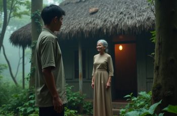 Làm t ình nguyện trên vùng cao nhưng bị lạc đường, chàng trai xin vào tá túc ở một ngôi nhà ven rừng. Nào ngờ, vào trong cậu s:ững s:ờ khi thấy tấm ảnh giống hệt cậu lúc nhỏ…