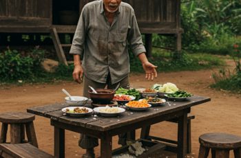 Chỉ vì 1 nồi cơm nấu khô, tôi bị ông nội đổ cả bát nước mắm lên đầu