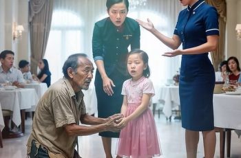 Ông lão ngh//èo dắt cháu đ/ói l/ả vào nhà hàng bị v/u o/an và c/ái k/ết khiến tất cả phải lặng người