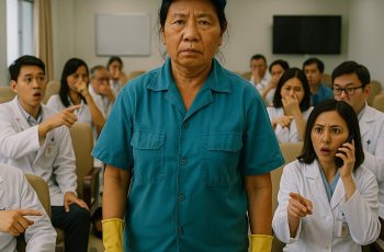 Bà lao công bỗng dưng đứng lên làm giám đốc bệnh viện, nhân viên bác sĩ vội vàng kêu cảnh sát thì ngỡ ngàng