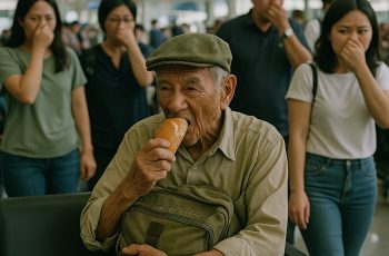 Ông cụ sống vật vờ suốt 20 năm ở sân bay, ai đi qua cũng bịt mũi cho đến 1 ngày