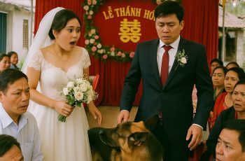 Con chó không ngừng tiến về phía chú rể “ngửi lấy ngửi để” trong lễ cưới, 5 phút sau nó cứu cả nhà cô dâu khỏi một bi kịch được sắp đặt kĩ lưỡng…