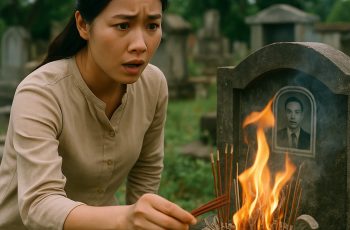 Thăm mộ chồng trước ngày đi bước nữa, người phụ nữ vừa thắp được nén nhang thì thấy mộ tự bốc cháy ngùn ngụt Thăm mộ chồng trước ngày đi bước nữa, người phụ nữ vừa thắp được nén nhang thì thấy mộ tự bốc cháy ngùn ngụt