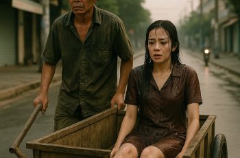 Sáng sớm ra bãi rác, ông lão chết lặng khi thấy một cô gái người ướt sũng nằm bất động trên xe của mình, thương tình ông đẩy về nhà chăm sóc