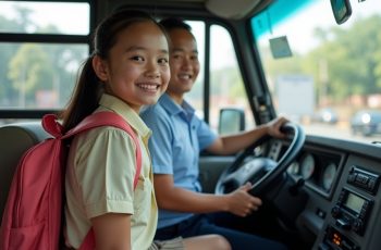 Một bác tài xế xe buýt nghèo, mỗi ngày âm thầm chở cô bé đến trường mà không lấy một đồng vì biết em không đủ tiền. Nhiều năm sau, ông nghỉ việc vì bệnh. Ngày chia tay, chiếc xe buýt cũ bất ngờ được mua lại bởi một cô gái… quen thuộc