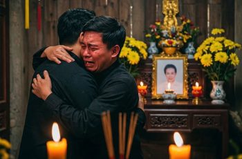 Chủ tịch đến thăm nhà nhân viên bị ốm. Nào ngờ vừa đến nhà, nhìn thấy tấm ảnh thờ ông đã chết lặng…