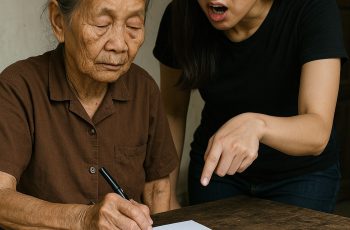 Mẹ già 70 tuổi đi vay con trai 200 nghìn để mua gạo, con dâu sợ bà bùng nên bắt ký giấy nợ, 5 ngày sau cô con dâu nhận được 200 triệu…