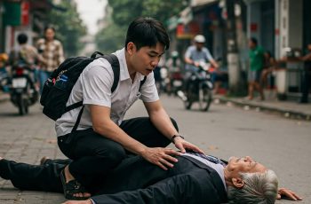 Chàng s:;inh viên bỏ lỡ kì thi vì cíu chủ tịch ngất bên lề đường, b:;ất ngờ cuộc đời cậu bước sang trang mới