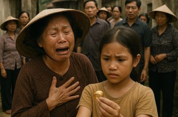 Bé gái nhặt được chiếc nhẫn cũ trước cổng, bà nội vừa nhìn thấy đã bật khóc gọi ngay trưởng thôn đến