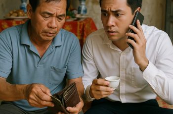 Về nhà vợ ăn giỗ, chàng rể trẻ làm công an đứng hình khi thấy một thứ trong ví bố vợ