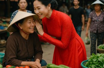 Người đàn bà hay mặc đồ áo dài cưới đi chợ suốt 10 năm, bỗng 1 ngày bà gặp ai cũng dặn “mai qua nhà đưa tôi đi nhé”