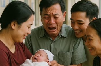 Cả họ vỡ òa đón cháu đích tôn sau 10 năm hiếm muộn, nhưng ông nội vừa nhìn mặt đứa bé liền hoảng sợ
