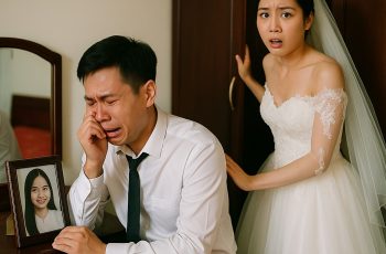 Cô dâu mới vừa bước vào phòng tân hôn thì phát hiện ra một mùi nồng tanh kinh khủng, vừa mở tủ quần áo thì cô vội vàng bỏ chạy