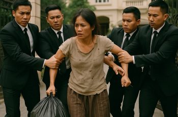 Người phụ nữ nhặt rác đứng trước cổng biệt thự mỗi tối khiến gia chủ nổi giận đùng đùng đuổi đi