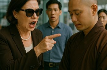 Nữ tỷ phú lớn tiếng xỉ vả nhà sư ở sân bay, 5 phút sau bị trời phạt ngay tại chỗ