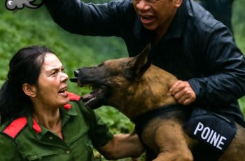 Chú chó nghiệp vụ không chỉ là người đồng đội mà còn giúp Mai phát hiện ra bí mật tội ác lớn lao