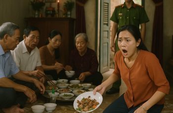 Con dâu được cả xóm khen hiếu thảo gom tiền làm sinh nhật 60 cho mẹ chồng, cho đến giữa buổi tiệc, một vị khách không mời xuất hiện