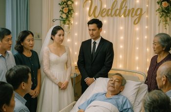 Cô gái tổ chức đám cưới ngay trong phòng bệnh của người cha sắp mất, 30 phút sau lễ cưới, ông bật dậy nói một câu