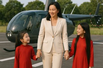Chồng đuổi vợ ra khỏi nhà, 8 năm sau cô ấy quay lại cùng chiếc trực thăng và hai bé gái…