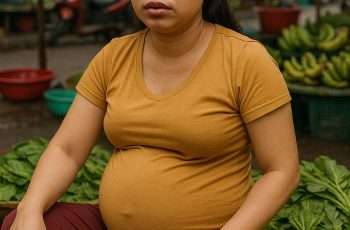 Chị bán rau nổi tiếng nhất chợ cấn bầu sau 1 lần đi đám cưới nhưng chị nhất quyết không nói bố đứa bé là ai