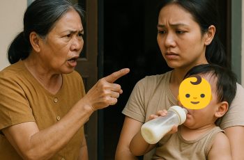 Bà nội cấm tiệt con dâu cho cháu uống sữa bột nước ngoài, cứ mua về bà đều vứt hết ra vườn