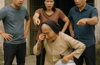 Bà cụ già bị ba người con đùn đẩy nhau “không muốn nuôi” cho đến ngày bà mất, di chúc được mở ra đứa nào cũng tiếc đứt ruột