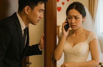 Cưới vợ xinh nhất xóm, đêm tân hôn chú rể thấy vợ lén gọi điện cho ai đó rồi nói “cứ thế mà làm”