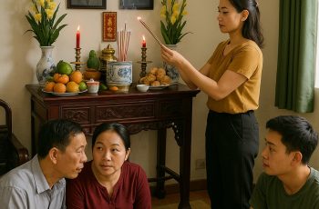 Cả nhà chồng luôn chê cô em dâu “ở quê, vô học” nhưng nào ngờ đến ngày giỗ tổ tiên, cô vừa đặt 1 thứ lên cúng