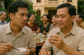 Về quê vợ ăn giỗ, đang ăn ngon lành thì thấy anh trai vợ đeo chiếc nhẫn giống hệt đối tượng mà đội công an của anh đang truy nã