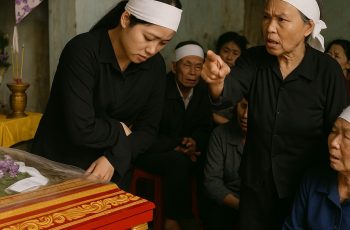 Bạn thân đến viếng đám ma của bố tôi, vừa mới châm hương bạn đã khóc lóc thảm thiết