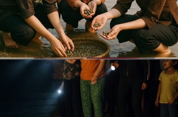 3 cô gái trẻ nhất xóm đi bắt hến dưới sông rồi để lại 3 đôi dép trên bờ, dân làng đêm đó thức trắng đi tìm