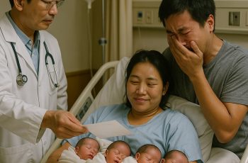Chồng vỡ òa khi vợ sinh ba sau 20 năm hiếm muộn – nhưng chỉ vài giờ sau đó, bác sĩ lặng lẽ đưa anh kết quả xét nghiệm của 3 con