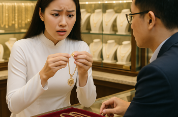 Tôi bán đôi bông tai cưới để mua vàng và phát hiện ra một bí mật được chôn giấu suốt 10 năm