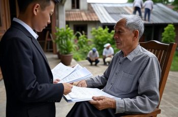 Bị nhà kế bên lắp mái tôn lấn sang đất, ông cụ lặng lẽ đo đạc rồi đột nhiên bán nhà, 2 tháng sau nhà hàng xóm khóc dở mếu dở