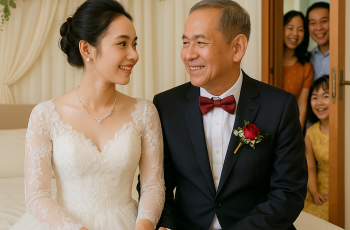 Cả nhà tôi ai cũng mừng cho bố. Bố tôi 60t mới đi thêm bước nữa với cô Hà kém ông 30t. Ngày cưới ấm áp giản dị, đến tối ông vội vã dắt cô dâu vào buồng tân hôn. Chúng tôi đứng nhìn, cười thầm vì thấy bố cứ quýnh quáng như một chàng trai trẻ. Chúng tôi nghĩ mọi chuyện sẽ êm đẹp, nhưng khoảng một tiếng sau, khi cả nhà đã yên giấc, bất ngờ từ phòng tân hôn vang lên tiếng gào khóc của cô Hà…