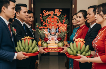 Lỡ có bầu trước khi cưới, nhà trai chỉ mang lễ gồm 2 nai chuối với 1 hộp keo sang nhà dạm ngõ hỏi cưới. Mẹ anh nói thẳng vì tôi cố bẫy con trai bà nên mới phải cưới chứ nhà họ chẳng muốn con trai lấy vợ sớm. Tức khắc, bố tôi cầm chổi đuổi ngay rồi nói 1 câu khiến mẹ bạn trai tái mặt…