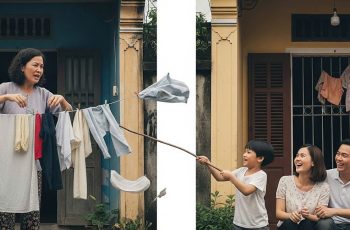 Cứ thấy tôi phơi đồ là con nhà hàng xóm thò tay ném trộm xuống mương, tôi âm thầm gài 1 thứ vào áo….Nhà hàng tốt nhất gần tôi