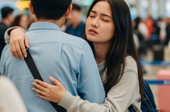 Ra sân bay đón em trai mà quên mang kính, tôi nhận nhầm người, còn lỡ hôn nhầm luôn
