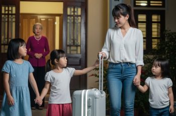 Đó là kết quả của lần mang thai đầu tiên của tôi – lần mà mẹ chồng nhất quyết đưa tôi đi “bốc thuốc” vì bảo “bụng bầu không tròn, chắc lại con gái”