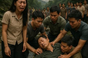 Người đàn ông vào trong rừng lấy củi thì bất ngờ đột tử ở khe suối, dân làng mang về nhà làm đám tang thì ngã ngửa