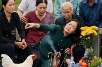 Tim Thư đập thình thịch, cô nắm chặt tay chồng, giọng run run: “Anh… anh có thấy gì không? Khói… khói ở kia…”