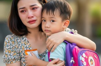 Tôi và chồng ly hôn được 2 năm nhưng vẫn hay đưa cháu về chơi với ông bà nội. Tháng trước, mẹ chồng tôi có tặng cháu một chiếc balo mới. Con tôi thích lắm nên đeo luôn trên vai, đến khi về nhà tôi lấy đồ đi giặt thì phát hiện chiếc balo nặng hơn bình thường. Mở ra thấy thứ bên trong tôi ôm mặt khóc…Mẹ ơi..
