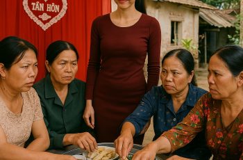 Đi ăn cỗ đám cưới cả bàn 6 người tranh nhau mang phần về, ai cũng chuẩn bị sẵn túi lấy phần ngon, tôi cao tay để 1 thứ xuống bàn rồi về trước