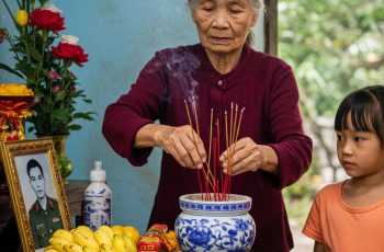 Người đàn bà 20 năm làm cúng giỗ đều đặn cho chồng bộ đội hy sinh chưa tìm được hài cốt, cho đến ngày giỗ thứ 21
