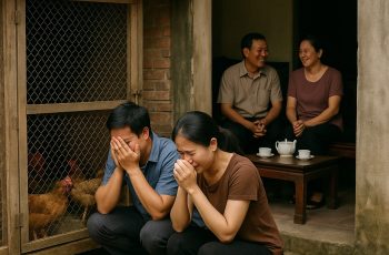 Nhà hàng xóm xây chuồng gà sát phòng khách nhà tôi, mùi nồng nặc cả ngày, 3h sáng nhà tôi quyết định ném qua bờ rào 1 thứ Nhà hàng xóm xây chuồng gà sát phòng khách nhà tôi, mùi nồng nặc cả ngày, 3h sáng nhà tôi quyết định ném qua bờ rào 1 thứ
