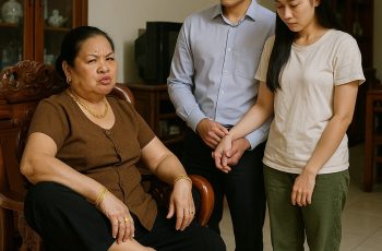 Con trai tôi dắt về một cô gái mang dép tổ ong rách, nhà thì 6 chị em gái nghèo rớt ra, phản đối kịch liệt nhưng không được