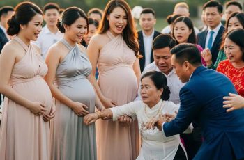 Ngày tôi kết hôn, 3 người bị bố chồng tôi làm cho có bầu lần lượt xuất hiện giữa đám cưới…