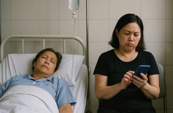“Bà bác bị UT, dì đi chăm nhưng tuyên bố: Tôi nói thẳng nhé, tôi đi chăm chị là đi làm công, không ai nuôi không ai cả. Một ngày 500 nghìn, không thì tìm người khác.”