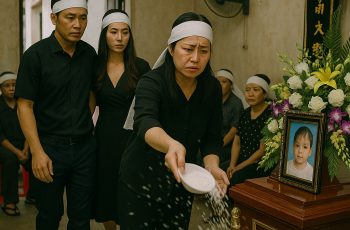 Chồng mải gọi video cho nhân tình để con gái chơi 1 mình ở bể bơi chet đuối